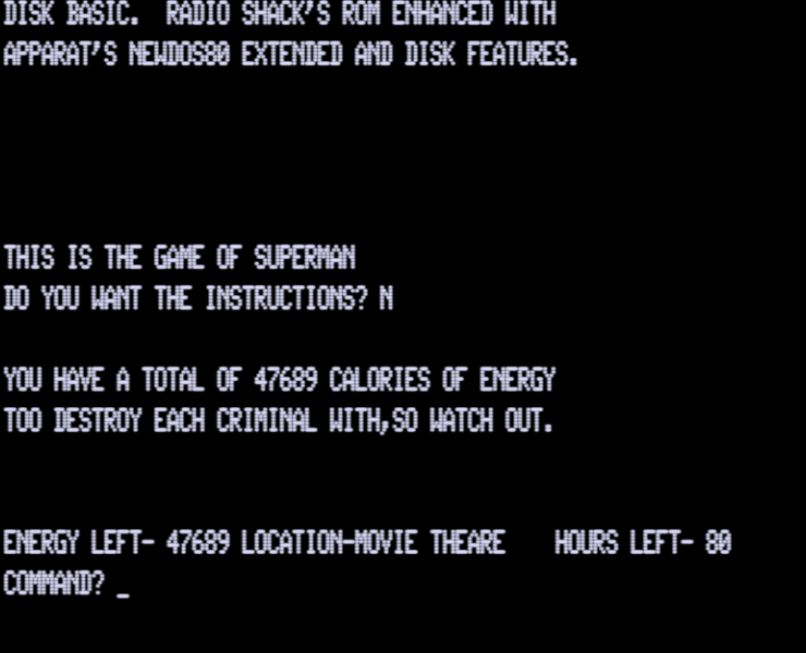 Screen shot